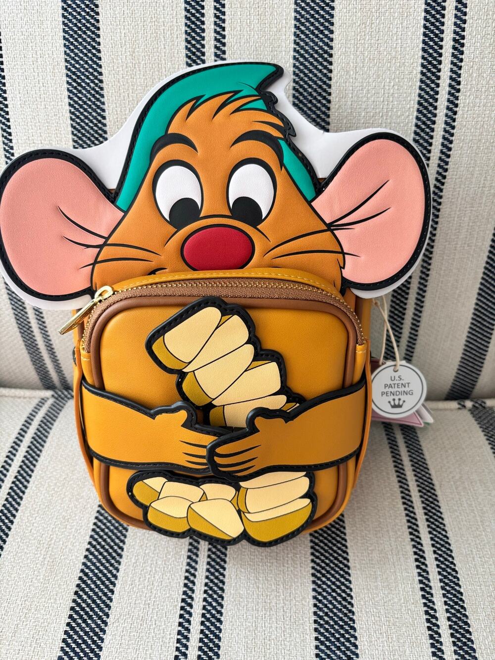 Loungefly Disney Cinderella Gus Gus Crossbuddies Crossbody Bag Coin Purse NWT